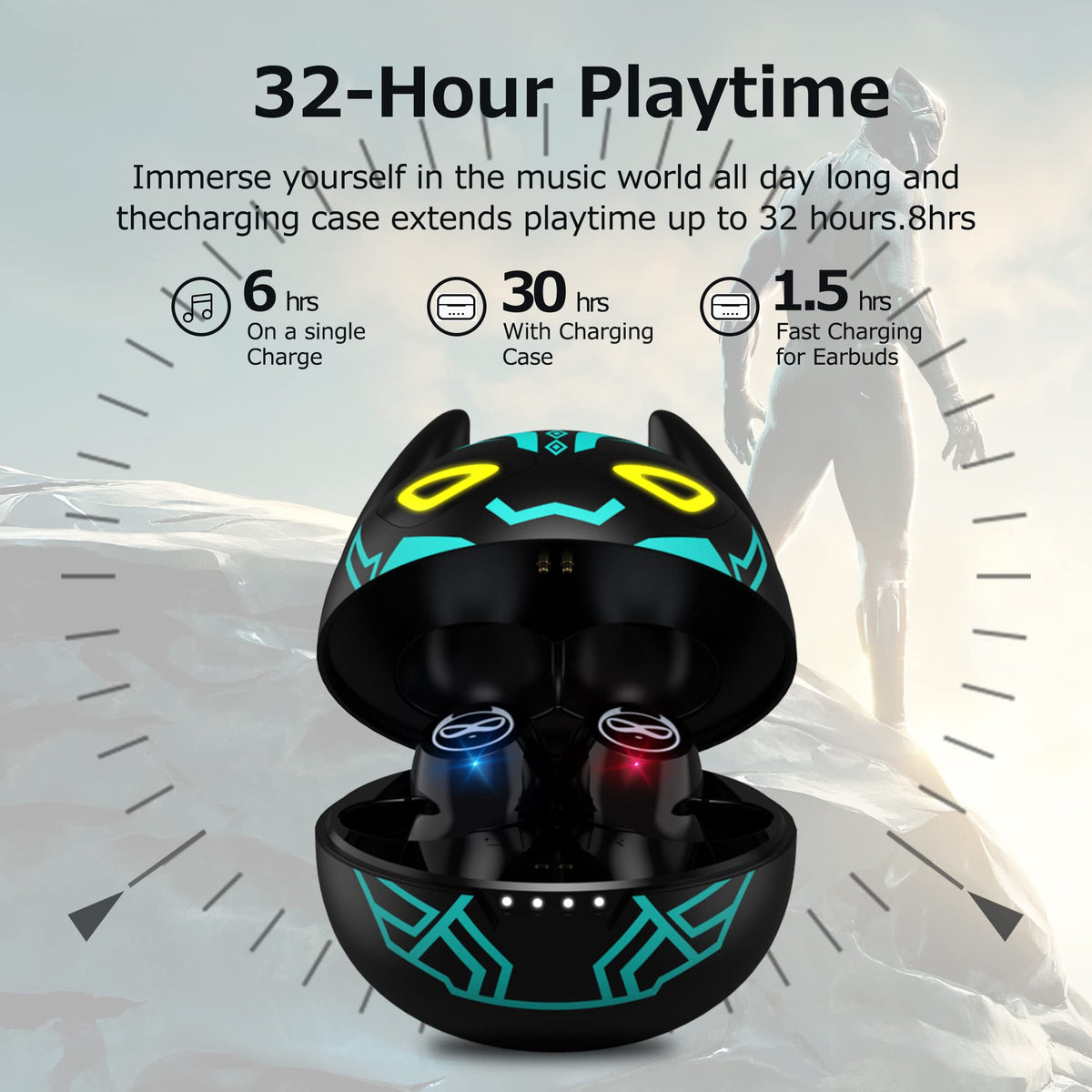 AMAFACE Ergonomic lightweight earbuds designed for comfortable all-day wear.