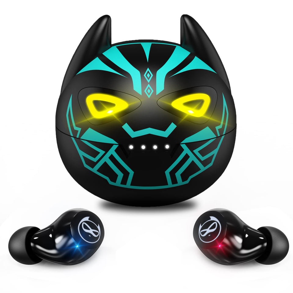 AMAFACE Kids Earbuds in compact case with secure fit for small ears.
