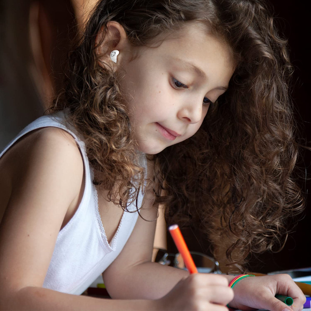 AMAFACE panda design earbuds shown with kid friendly style