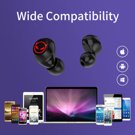 AMAFACE Tiny Earbuds waterproof design suitable for workouts and rain