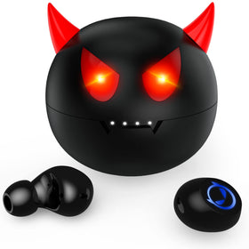 AMAFACE true wireless earbuds front view highlighting compact gaming-ready design