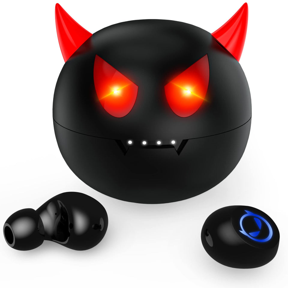 AMAFACE true wireless earbuds front view highlighting compact gaming-ready design