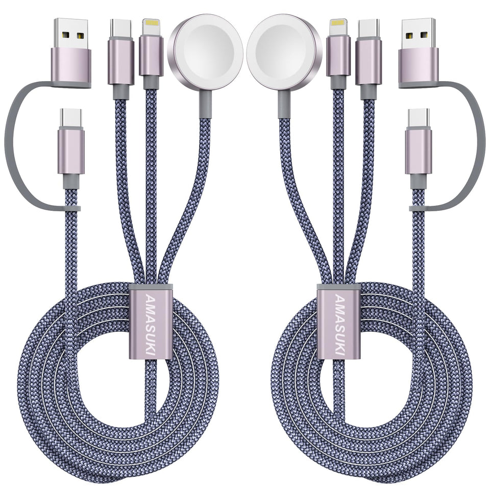 Amasuki 2Pack travel charger setup, compact and ready for on-the-go charging.