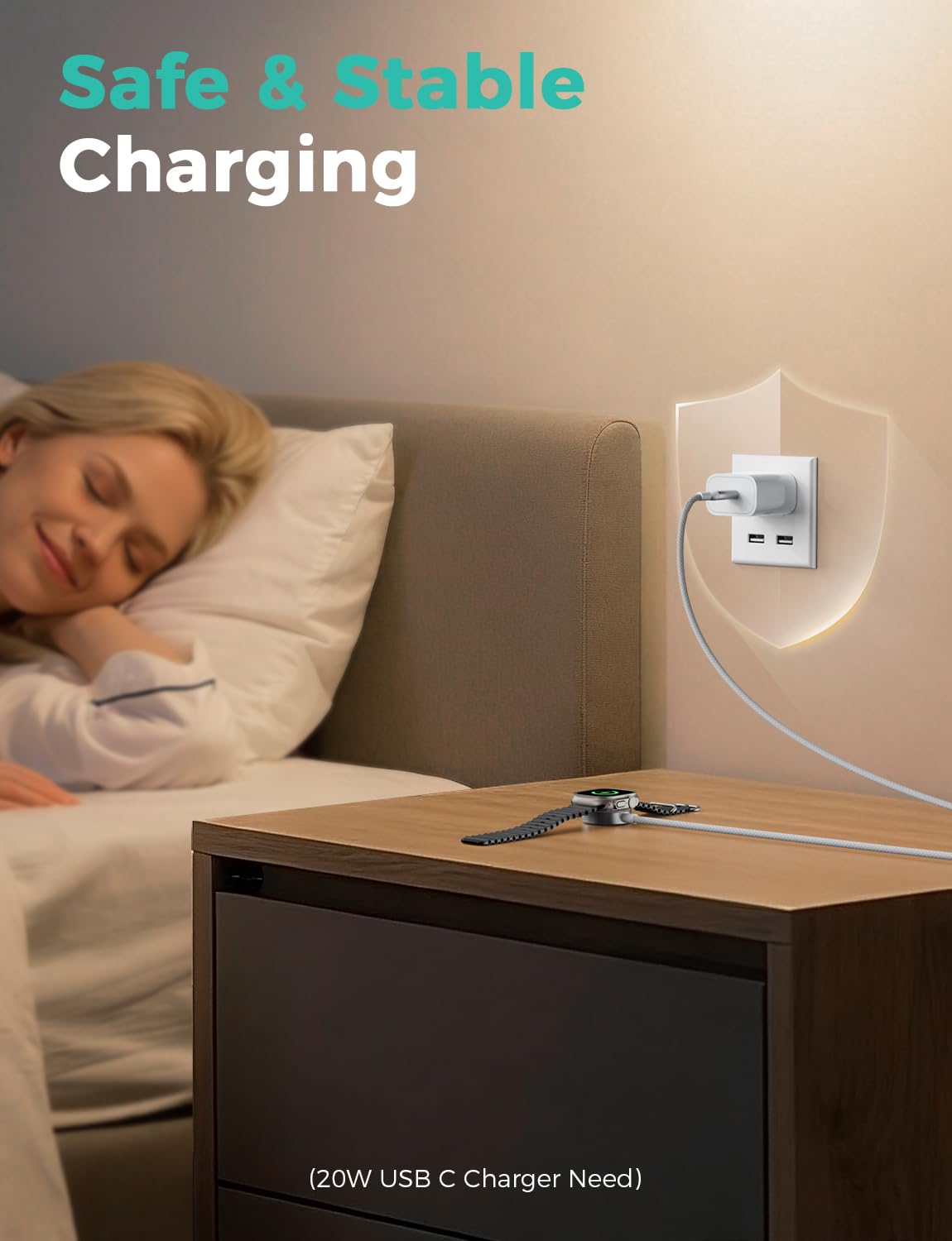 Amasuki smart chip with heat-dissipation design maintains safe charging temperatures.