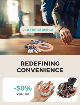 Amasuki outdoor-friendly cable withstands outdoor use.