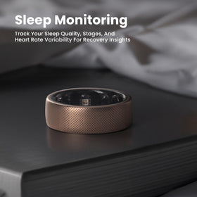 Amazfit Helio Ring EDA sensor tracks stress and emotional states.
