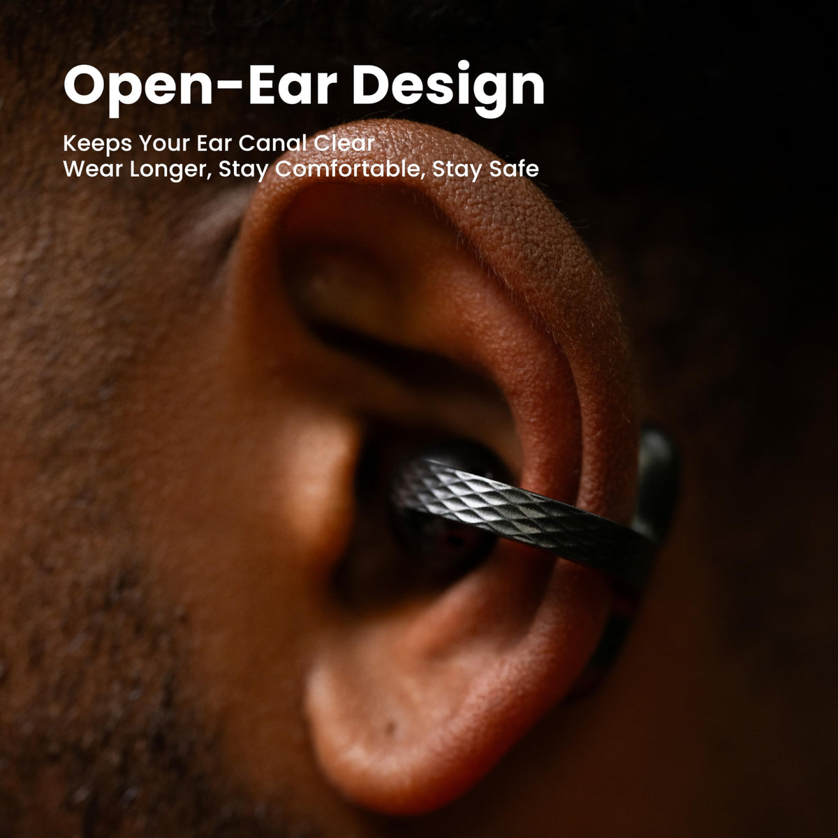 Amazfit Up material and texture detail, durable finish resisting sweat and moisture