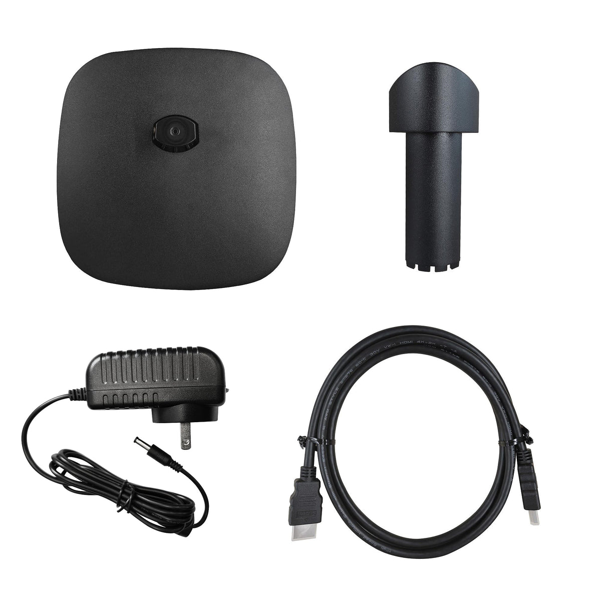 Amazon Basics 24-inch monitor built-in speakers for tidy multimedia audio