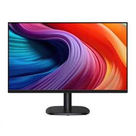 Amazon Basics 24-inch monitor front view with crisp 1080p display for work and entertainment