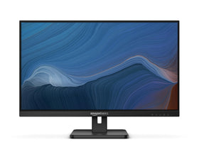 Amazon Basics 27-inch monitor front view showing clear Full HD display