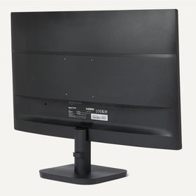 Amazon Basics 27-inch monitor side profile highlighting slim design.