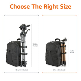 Amazon Basics includes zippered bag for organized travel and storage.