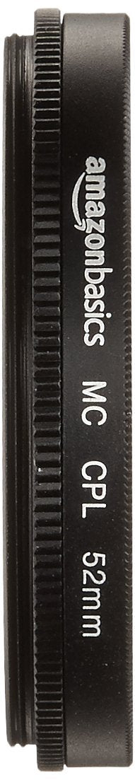 Amazon Basics auto-focus compatible filter 52mm supports versatile shooting