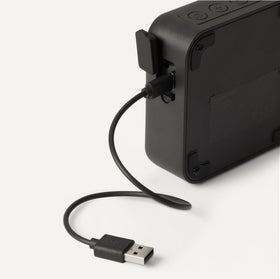 Amazon Basics Bluetooth speaker with USB-C charging and long battery life