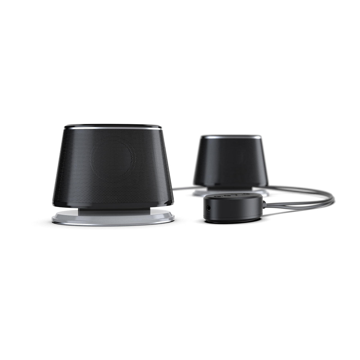 Amazon Basics Bluetooth speakers USB port and AUX input enable versatile connections