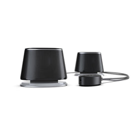 Amazon Basics Bluetooth speakers USB port and AUX input enable versatile connections