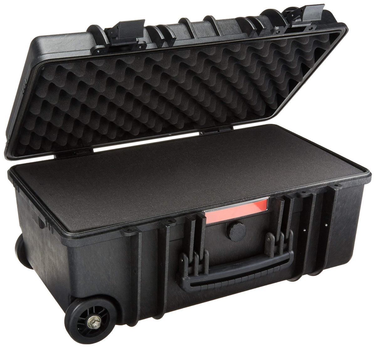 Amazon Basics interior with pre-cut foam for organized gear.
