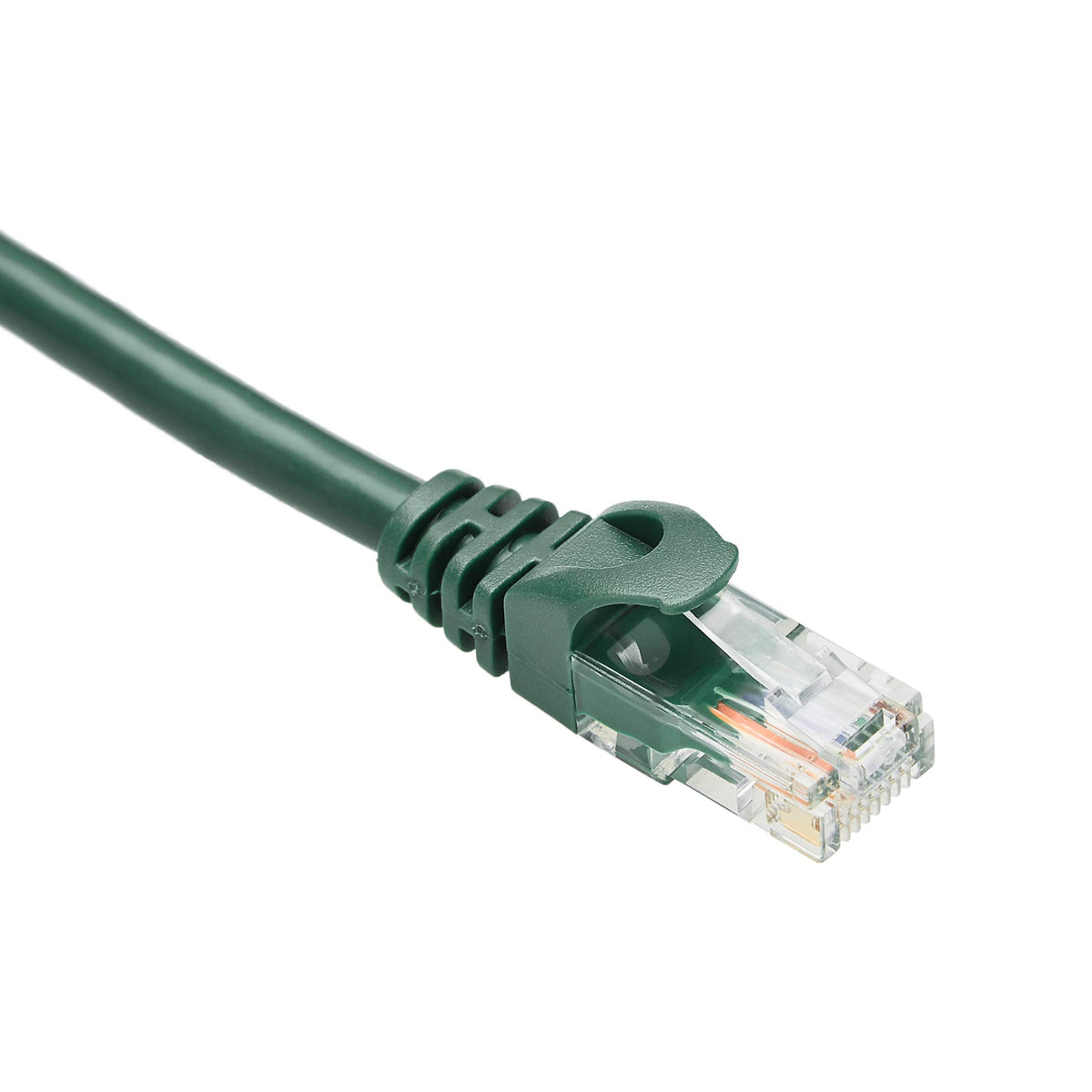 Amazon Basics Cat6 cable 5.0mm jacket and 26 AWG wires for flexible installation.