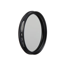 Amazon Basics circular polarizer filter with rotatable frame improves outdoor shots by reducing glare.