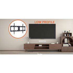 Amazon Basics close-up of horizontal leveling post showing easy post-install adjustment benefit