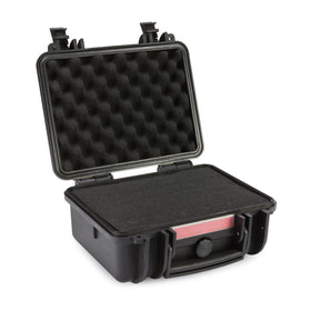 Amazon Basics close-up pressure equalization valve protecting gear at altitude