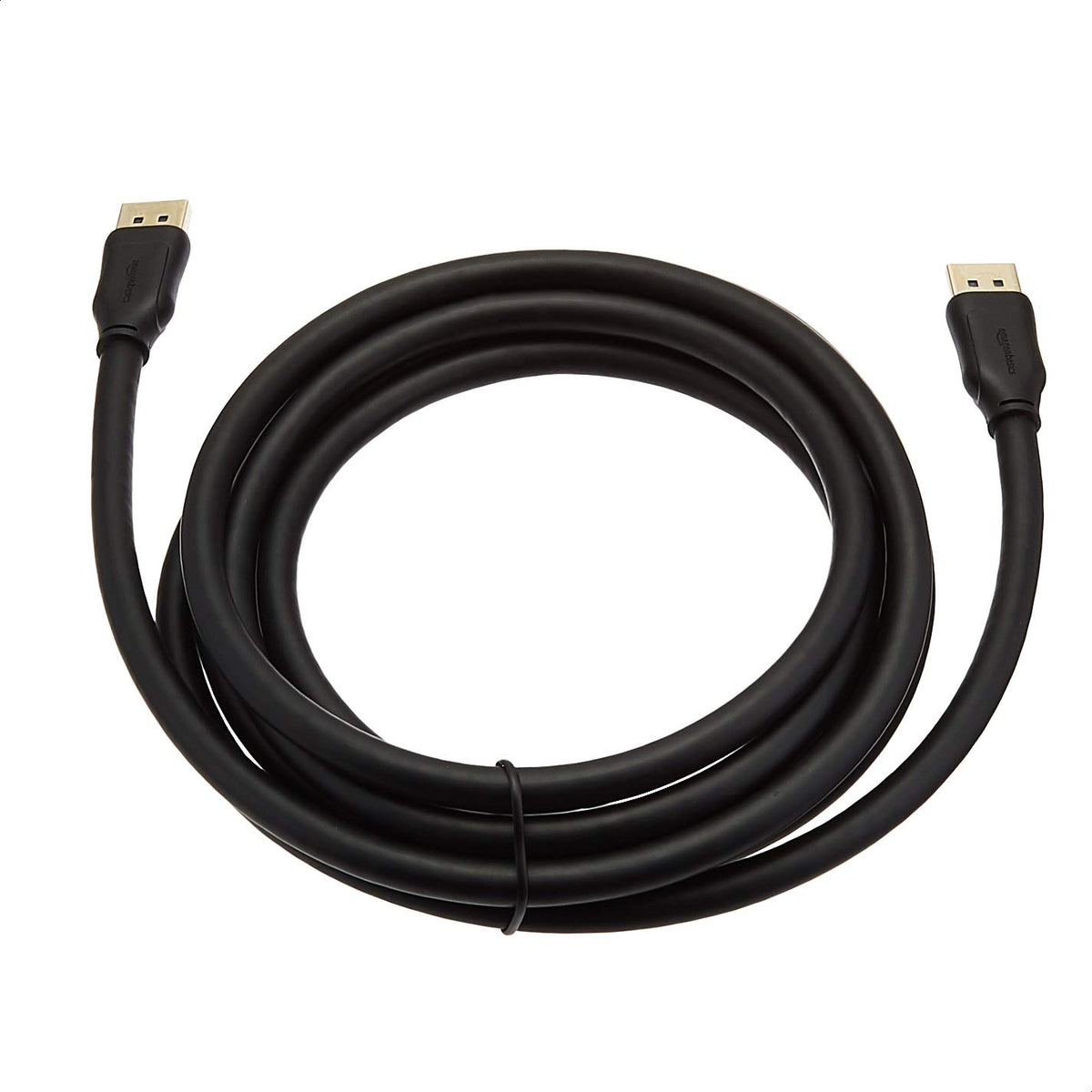 Amazon Basics DisplayPort cable supports dynamic HDR and 3D for richer visuals.