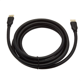 Amazon Basics DisplayPort cable supports dynamic HDR and 3D for richer visuals.