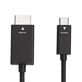 Amazon Basics durable aluminum-cased cable with shielding for clean signals