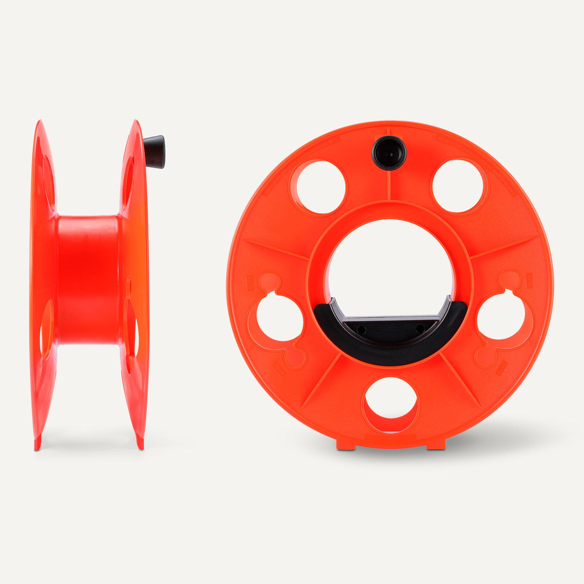 Amazon Basics Extension Cord Reel's compact dimensions fit tidy storage when not in use.