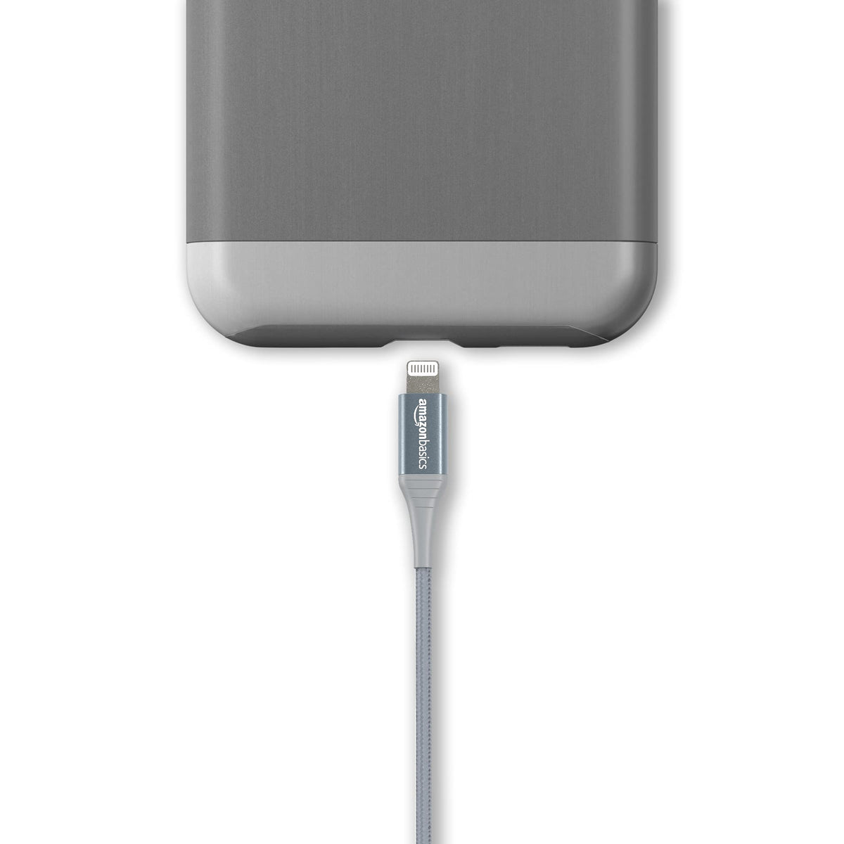 Amazon Basics fast-charging USB-A to Lightning cable supports up to 2.4A.
