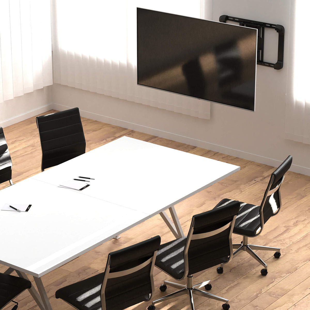 Amazon Basics full-motion TV mount offers flexible tilt and swivel