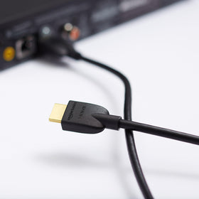 Amazon Basics HDMI 2.0 cable 25ft in black ideal for Blu-ray and gaming