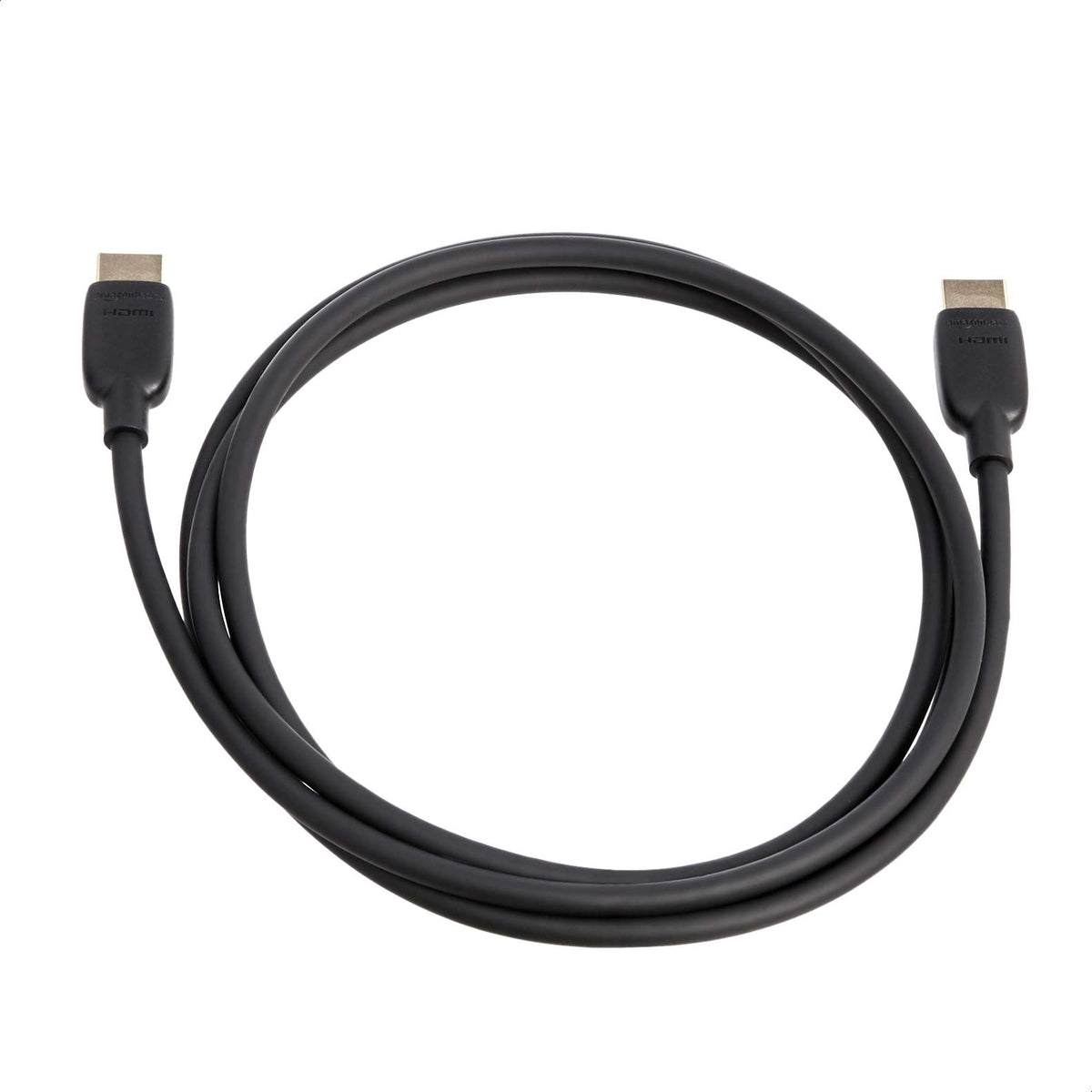 Amazon Basics HDMI 2.1 cable, plug-and-play for quick, driver-free setup.