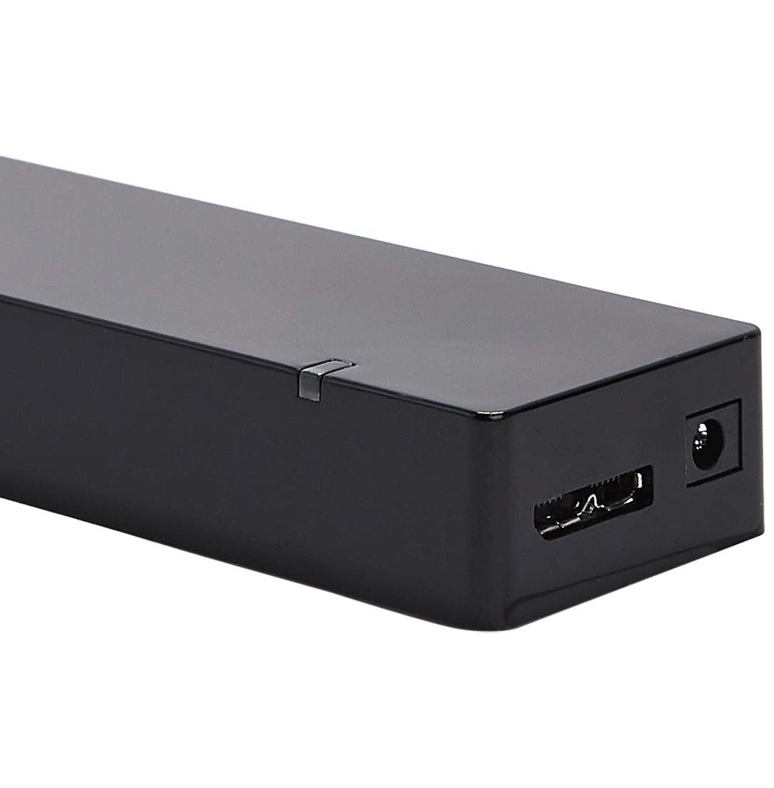 Amazon Basics hub in use on desk connecting multiple devices for streamlined workspace