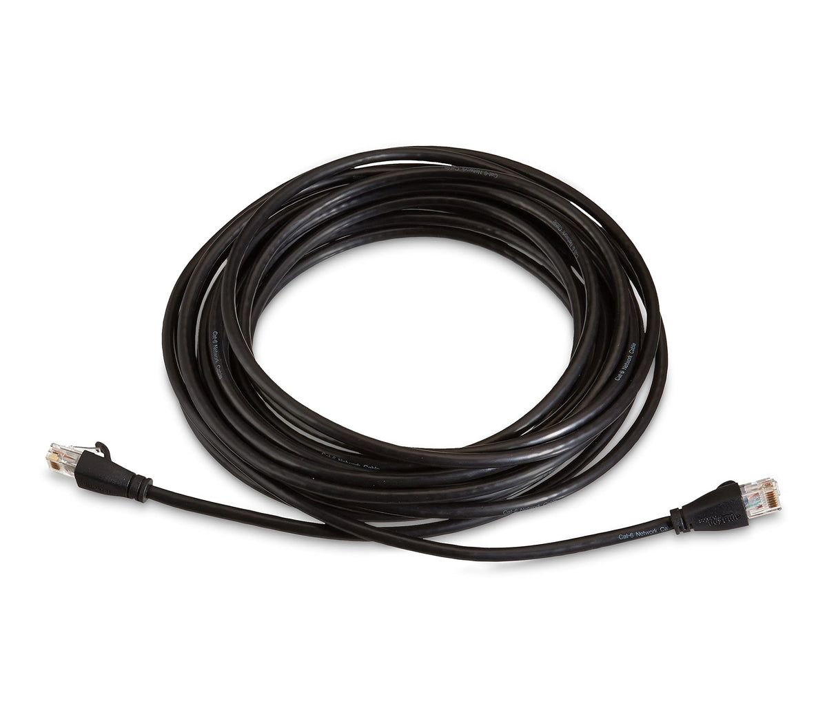 Amazon Basics RJ45 patch cable suitable for LAN setups and fast speeds.