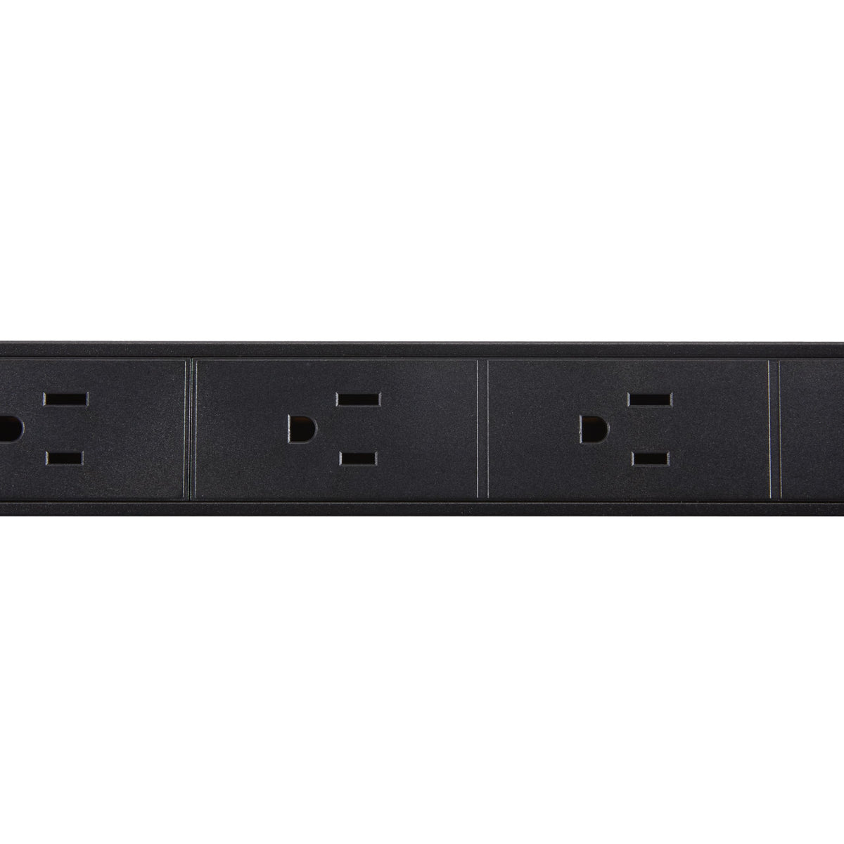 Amazon Basics LED indicator and label displaying surge protection status