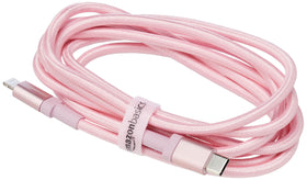 MFi-certified USB-C to Lightning cable from Amazon Basics ensuring broad iPhone/iPad compatibility