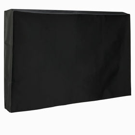 Amazon Basics outdoor TV cover over a 52-55 inch screen, rain protection
