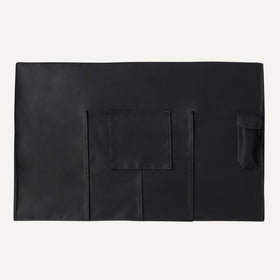 Amazon Basics black cover blends with exterior decor
