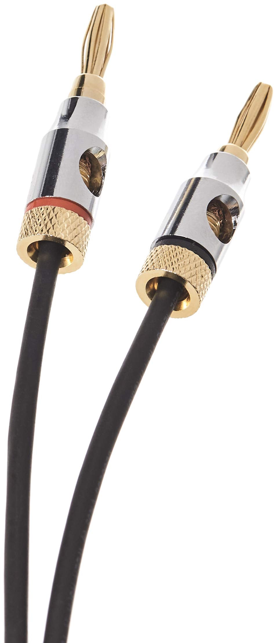 Amazon Basics oxygen-free copper wire delivers clean, accurate audio signals.