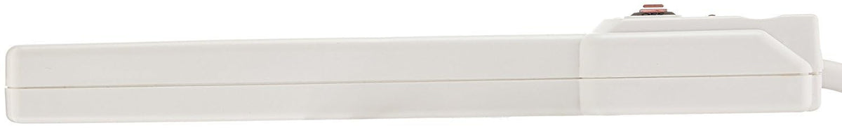 Amazon Basics pack of 20 surge protector power strips for bulk organization.