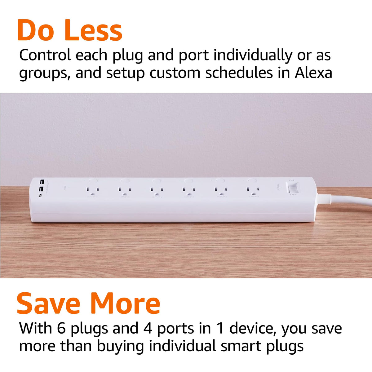 Amazon Basics size comparison next to smartphone illustrating compact footprint and space savings