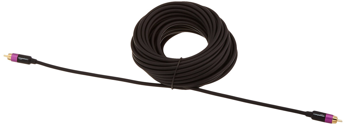 Amazon Basics compatible with RCA ports, SPDIF, and composite video devices for home theaters.