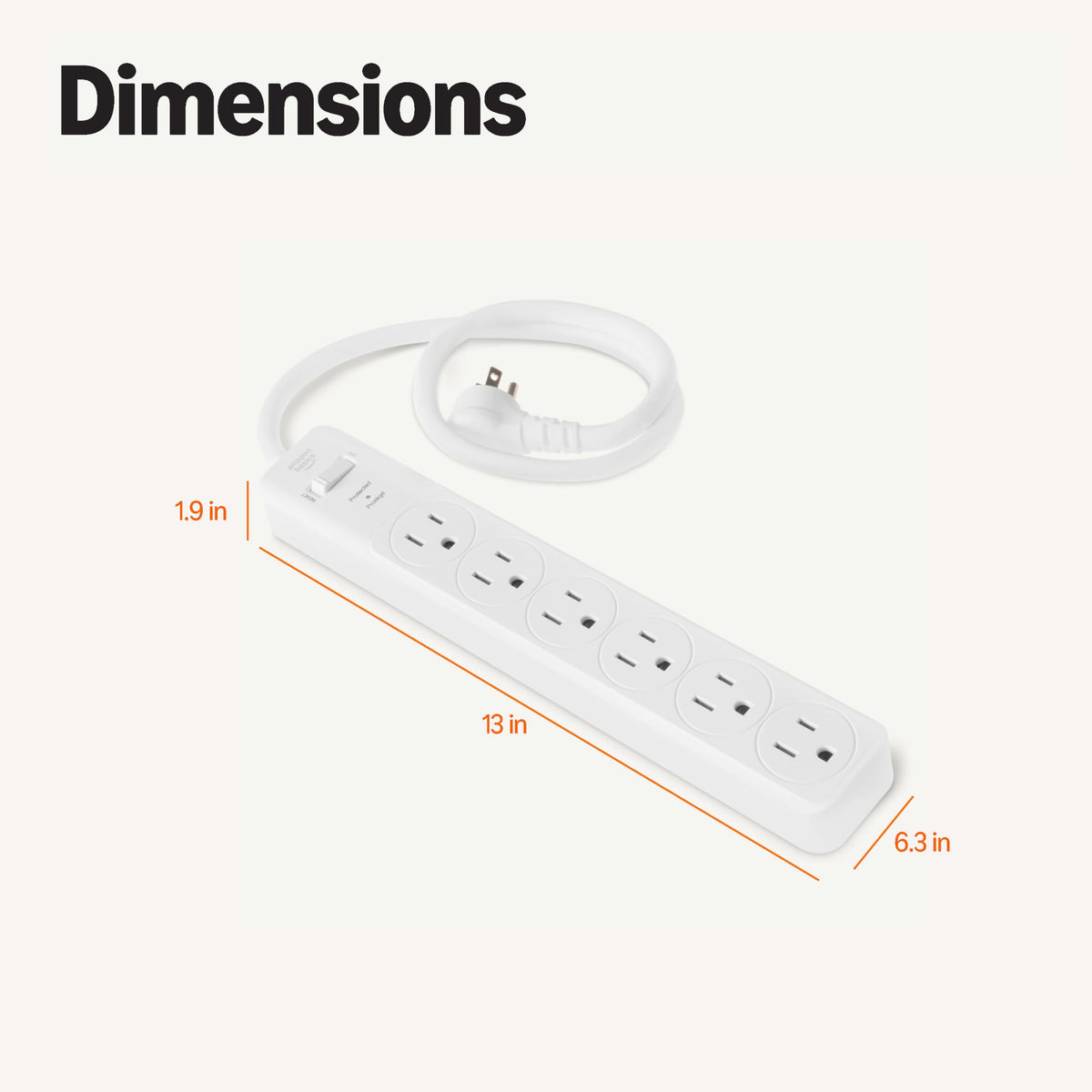 Amazon Basics 2-pack surge protector ideal for multi-room setup.