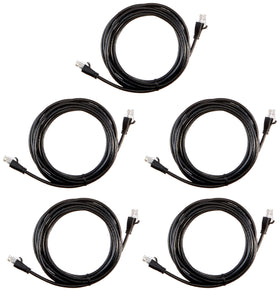 Amazon Basics RJ45 Cat-6 packaging box showing five cables
