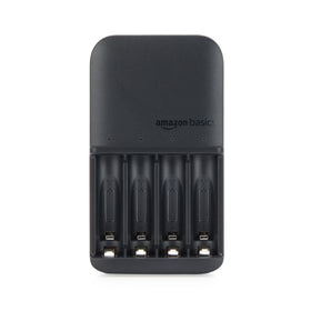 Amazon Basics polarity-detection keeps batteries correctly oriented during charging.