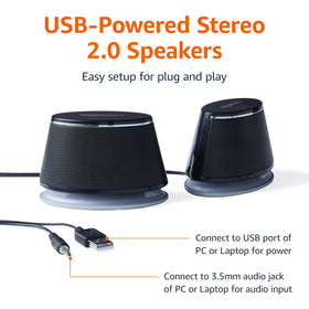 Amazon Basics inline volume control close-up for quick audio adjustments