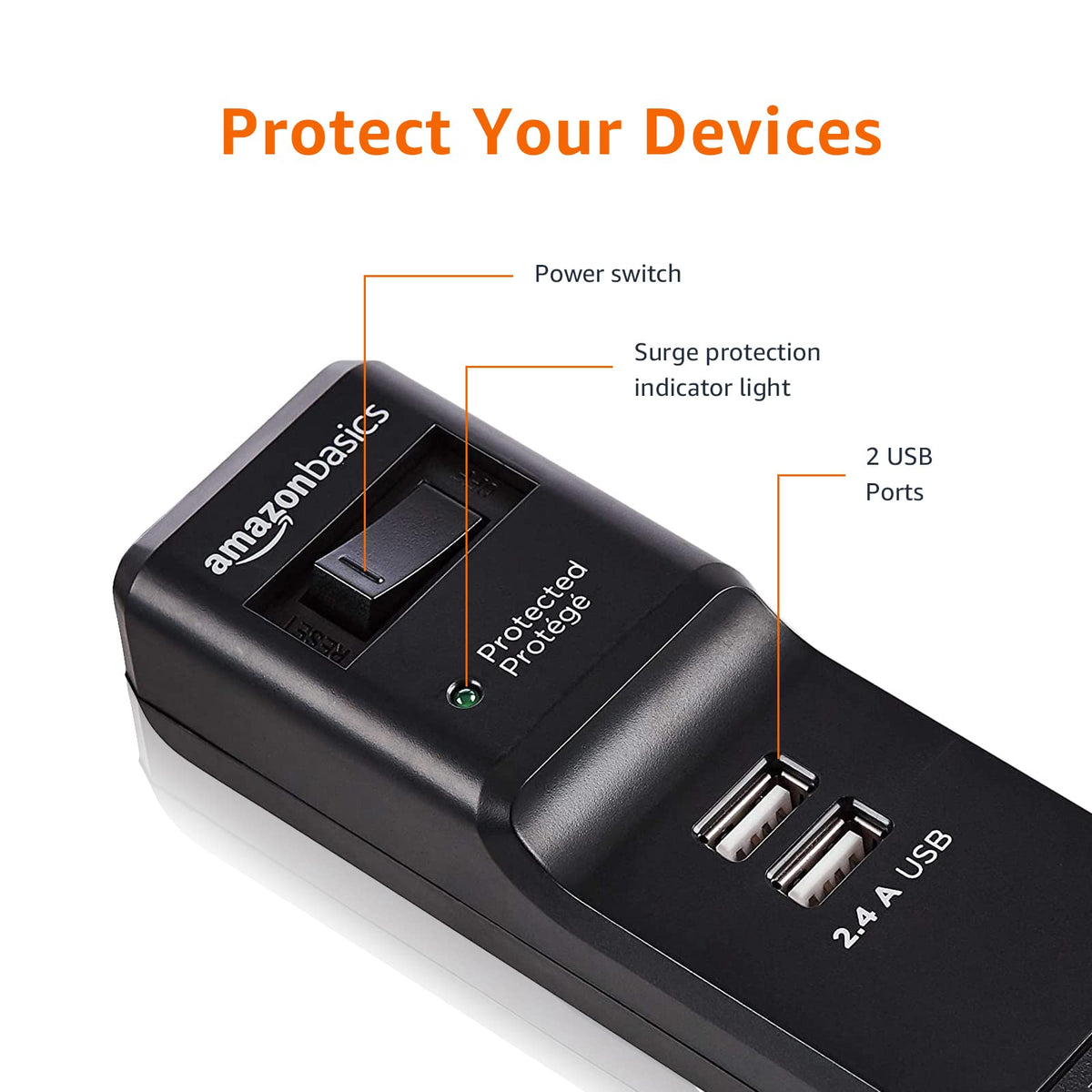 Black design blends with modern electronics while safeguarding equipment.