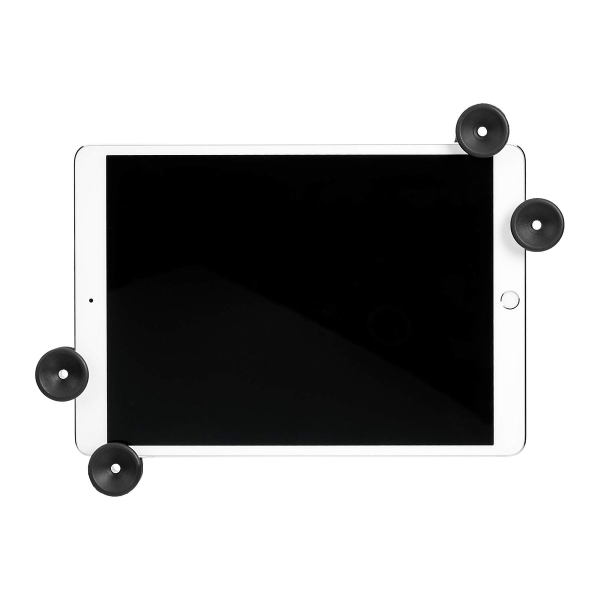 Amazon Basics fits 7-11 inch tablets securely on the stand.