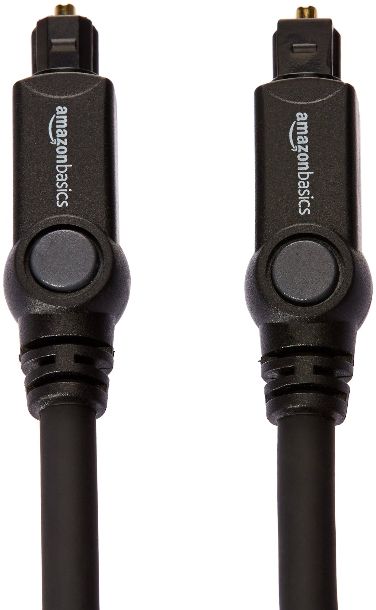 Amazon Basics Toslink in-wall CL3‑rated design supporting safe installation